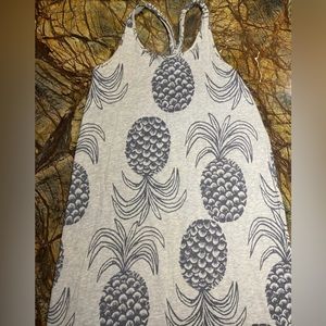 Old Navy Maxi dress - pineapple print